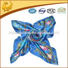Hot Sale Factory Price Multi-usage Silk Scarves 90*90
